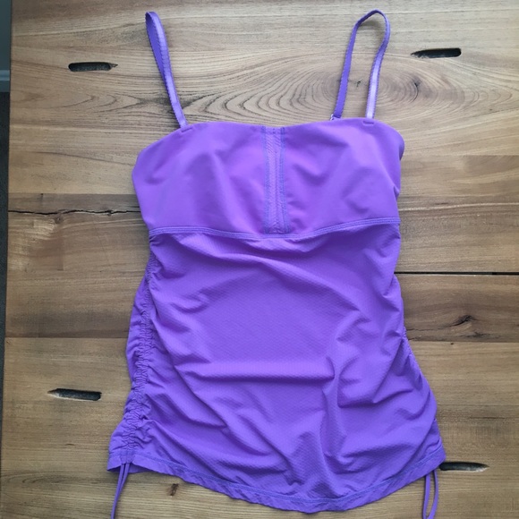 Lululemon Power Purple Tank Top Adjustable Straps - Picture 1 of 10